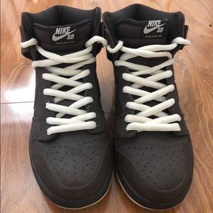 Nike SB Dunks High Top Baroque Brown Size 9 WORN 2